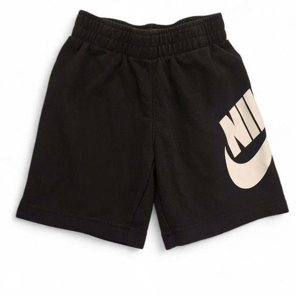 Nike Boys 2-Piece Set | Gray Logo T-Shirt & Sweat Shorts - Size 4 (XS) - Picture 5 of 6